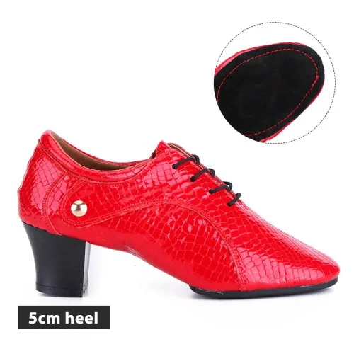 Rood 5cm suède