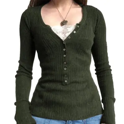 Image de T-shirt Dentelle Vintage Fille de Mode Coréenne