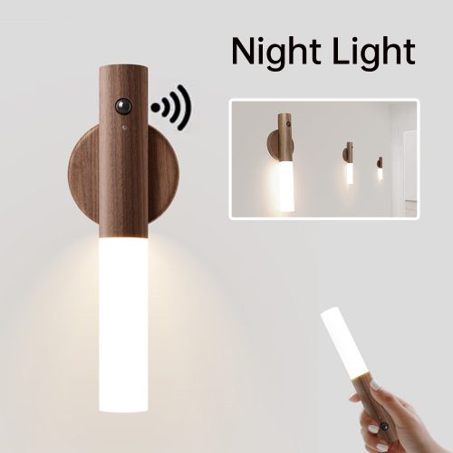 Image de Veilleuse LED Magnétique USB - Éclairage Pratique pour Cuisine, Chambre & Escalier
