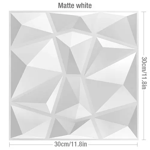 D-Matte white-1pcs