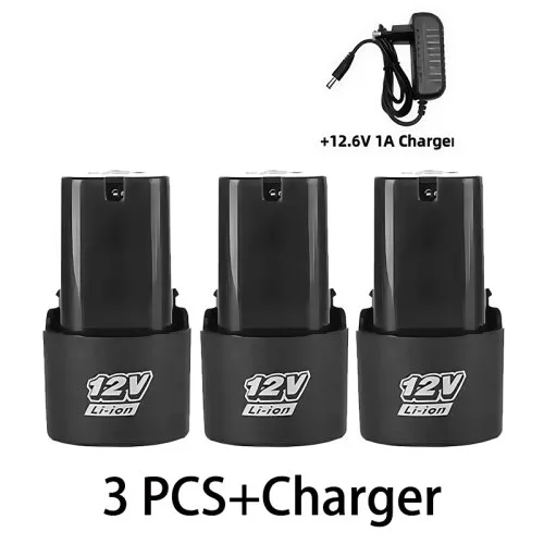 Batteria 3pcs-Chargei
