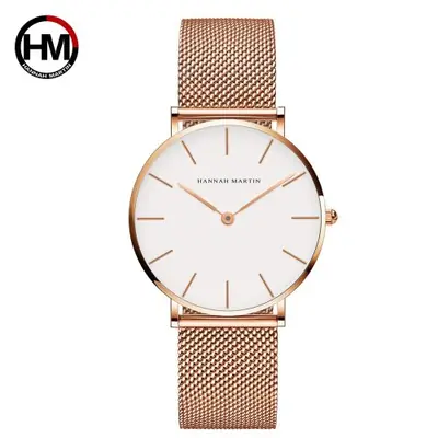 Image de Montres de Couple Élégantes en Acier Inoxydable