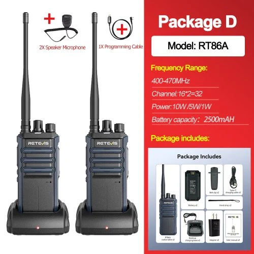 UHF 2PCS kabel microfoon