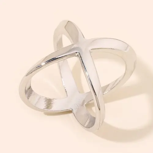 Image de Clips élégants pour foulards et châles en forme de X