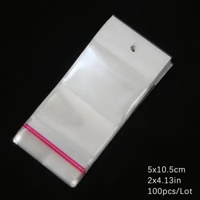 Image de Sac Transparent Auto-Adhésif pour Bijoux & Cadeaux