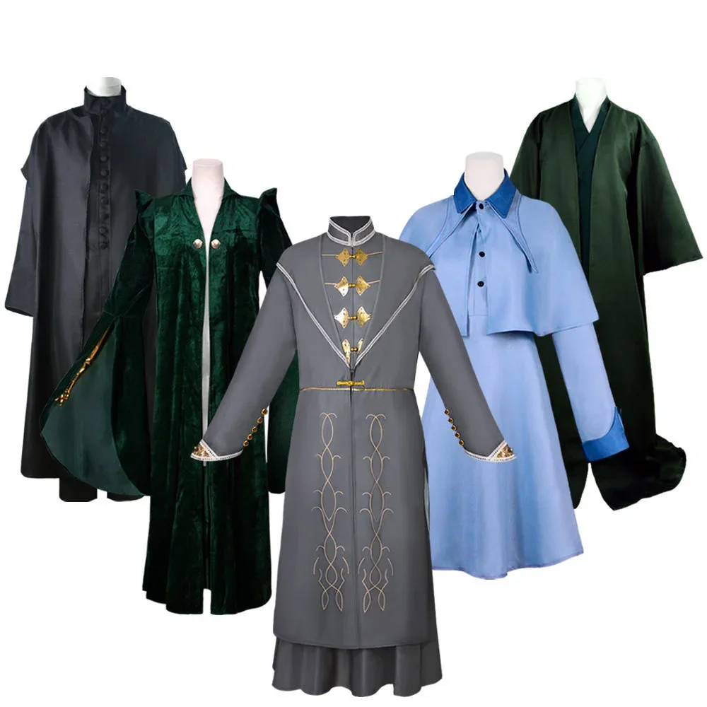 Immagine di Costume da Cosplay per Harry Potter: Mantello di Voldemort, Albus Dumbledore, Severus Snape, Professoressa McGonagall e Fleur Delacour – Perfetto per Halloween, Scuola di Stregoneria e Feste Tematiche