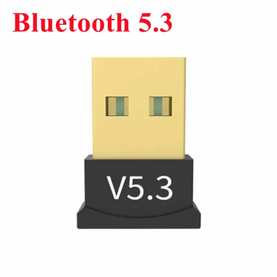 Afbeelding van USB Bluetooth 5.3 Adapter Zender Ontvanger Bluetooth V5.1 Audio Bluetooth Dongle Draadloze USB-adapter voor pc Laptop Computer