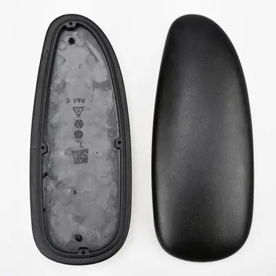 Image de Coussinets d'Accoudoirs Noirs pour Chaise Humannscale Liberty