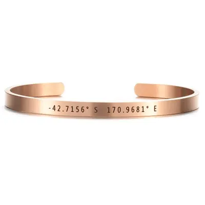 Image de Bracelet personnalisé gravé - Cadeau d'amour unique