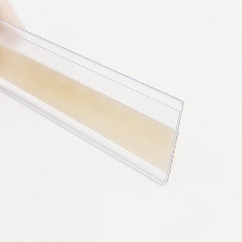 Immagine di Etichette PVC per Scaffale con Nastro Adesivo - 100 Pezzi