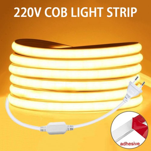 Image de Ruban LED COB 220V - Éclairage Intérieur & Extérieur
