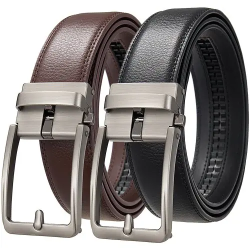 Image de Ceinture Homme Cuir Luxe Boucle Automatique