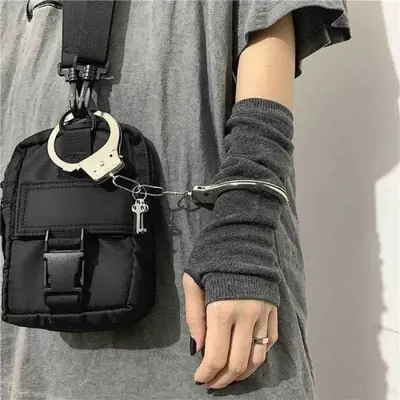 Image de Gants Sans Doigts Longs Punk - Style Hip Hop & Chaleur Hivernale
