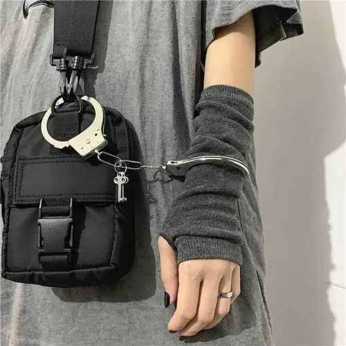 Image de Gants Sans Doigts Longs Punk - Style Hip Hop & Chaleur Hivernale