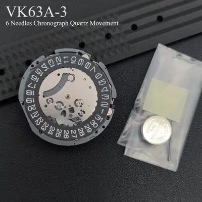 Image de Mouvement Quartz VK63A Chronographe 3H Date - Version Mod