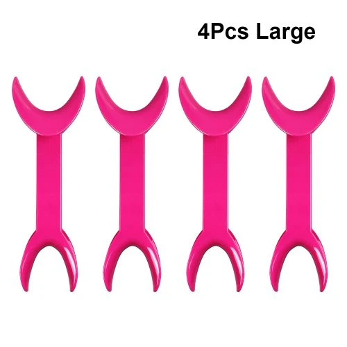 4pcs groot roze