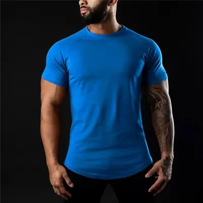 Image de T-Shirt Homme Fitness Coton Été - Sport & Gym