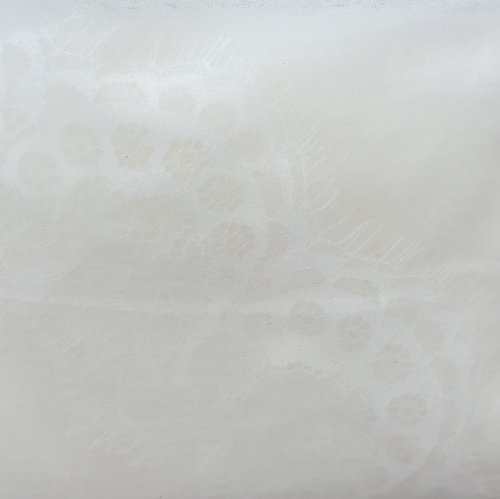 Imagen de Velo de Novia de Encaje con Pestañas - Blanco Marfil
