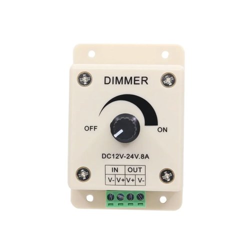 Image de Variateur LED 12V/24V - Contrôle Lumineux Rotatif