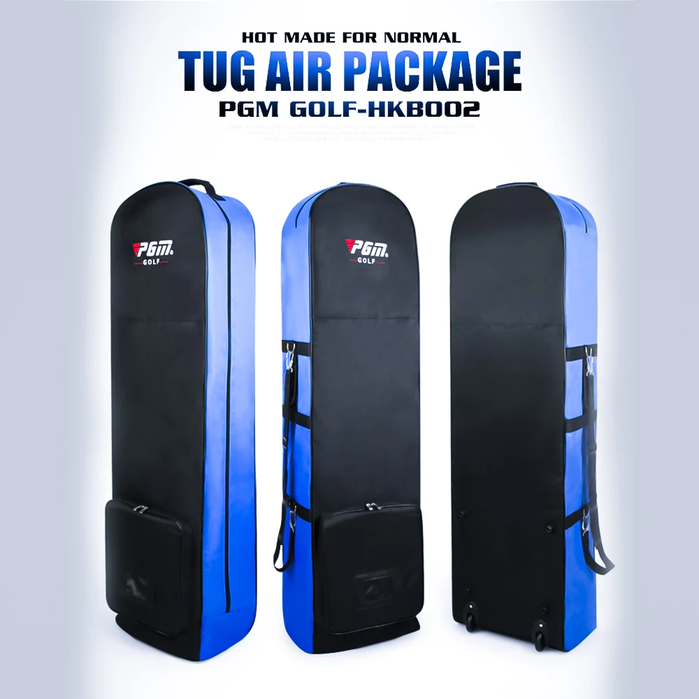 Image of PGM Golf Aviation Bag Golf Bag with Silent Wheels HKB002 Large Capacity Storage Foldable Airplane Travelling Golf Bag