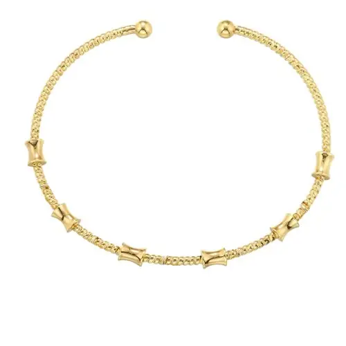 Image de Bracelet à Breloques Doré - Bijou Romantique pour Homme et Femme