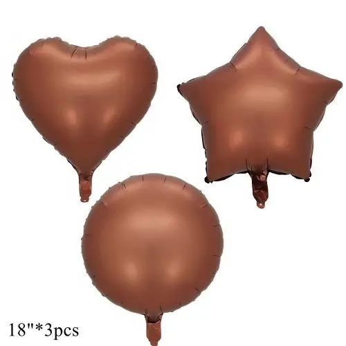 Image de Ballons Vintage 'Joyeux Anniversaire' - Déco Rétro Beige Café