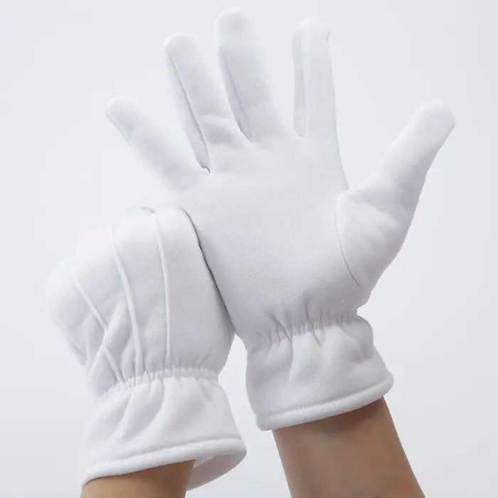Image de Gants Blancs Formels Homme - Élégance & Chaleur
