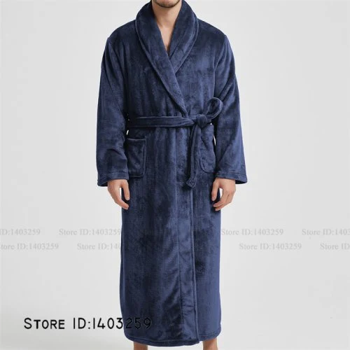 Heren marineblauw blauw jurk