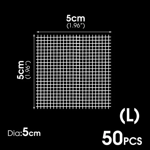 L x 50PC-5cm-quadrato