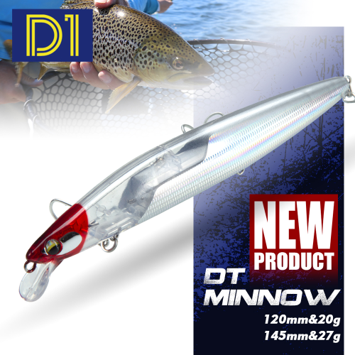 Imagen de Señuelo Flotante D1: Pesca con Wobbler de Escamas Flash