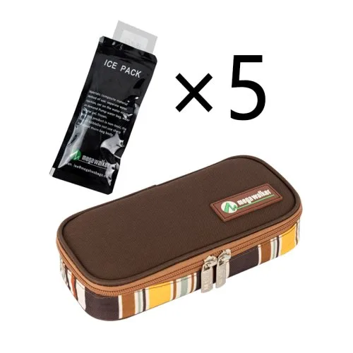 Klein tas vijf gel
