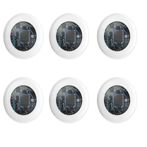 6pcs bianco