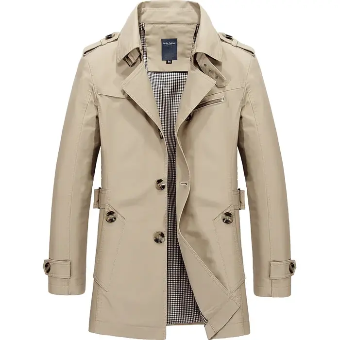 Image de Veste de Costume Slim Col Haut - Personnalisable