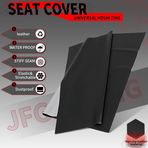 Imagen de Funda de Asiento Universal para Motocicleta en Cuero Impermeable - Accesorio Protector para Honda, KTM, Yamaha y Dirt Bike