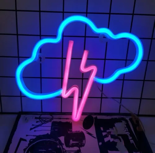 Bliksem wolk