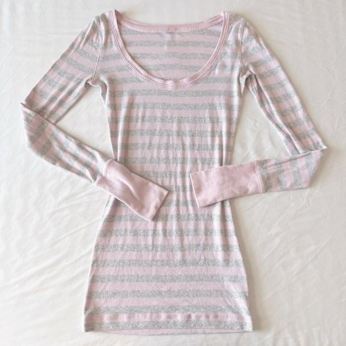 Immagine di Strisce Maiden Chic Vintage Dolce Abbigliamento Y2K Donna elegante T-shirt Carino Slim Estetico Polo Top Classico Harajuku Moda Tee