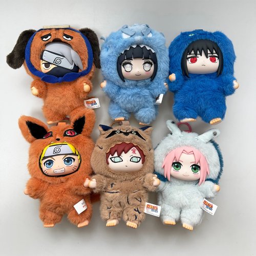 Bild von Toptoy Naruto Shippuden Beast Party Serie – Chibi Vinylfigur mit Plüsch-ähnlicher Textur, Blind Box mit Kakashi und Sasuke – Sammlerstück für Anime-Fans