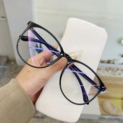 Image de Lunettes Anti-Lumière Bleue - Style Coréen & Protection Oculaire