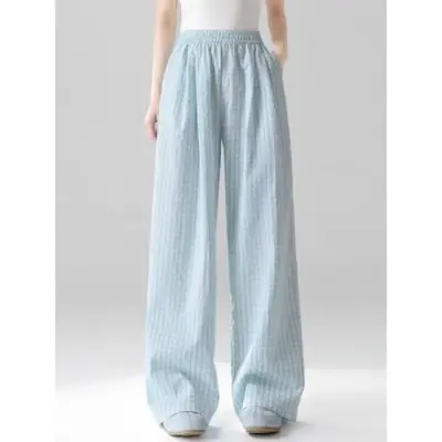Image de Pantalon Vintage Y2K Plaid Baggy Harajuku