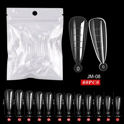 Image de Faux Ongles Gel UV - 60 Pièces