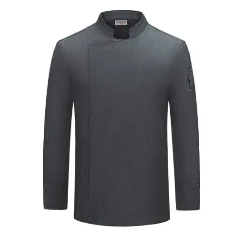Image de Uniforme de Chef Professionnel - Veste de Cuisine Hiver & Automne