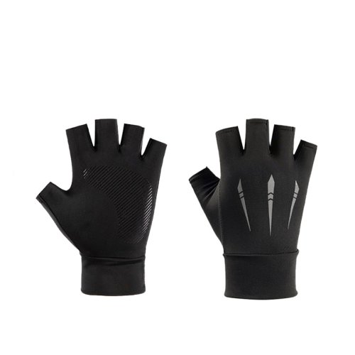 Immagine di Guanti traspiranti primavera autunno Guanti da bici sottili corti mezze dita Uomo Donna Guanti da ciclismo da guida sportivi estivi fitness attillati