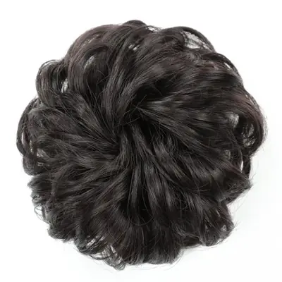 Image de Chignon Synthétique Bouclé - Updo Facile & Naturel