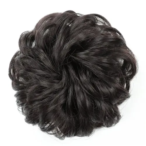 Image de Chignon Synthétique Bouclé - Updo Facile & Naturel