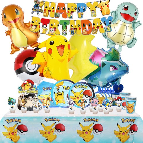 Bild von Pokémon Geburtstagsparty Deko Set – Pikachu & Lightning Fun