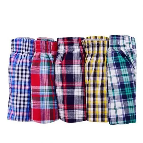Image de Boxer Homme Imprimé Carreaux - Confort Été 2021