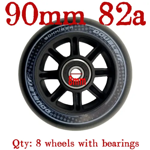 Image de Roues de Vitesse pour Patins à Roues Alignées - 90mm, 100mm, 110mm