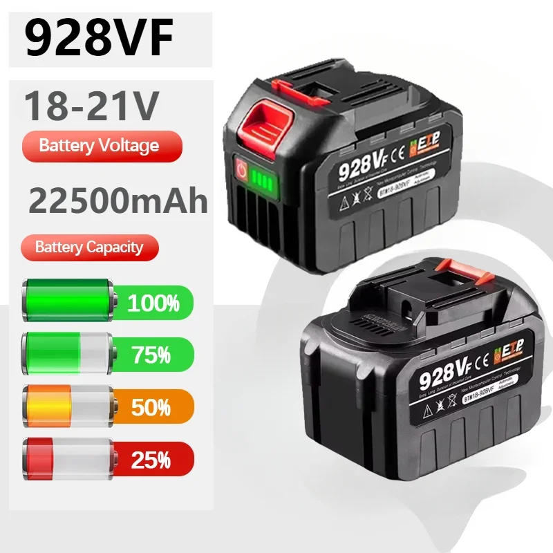 Bild von Powerful 18V/21V Li-Ion Akku – Hochleistungsbatterie für Makita Werkzeuge