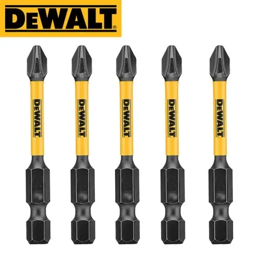 Image de Bits PH2 57mm Dewalt - Set de 5 pièces pour Impact Haute Vitesse