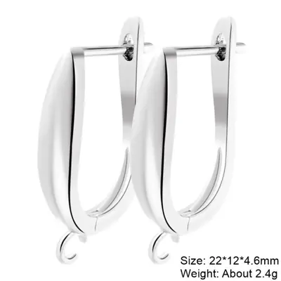 Image de Boucles d'oreilles DIY Plaqué Or & Argent - Création Mariage